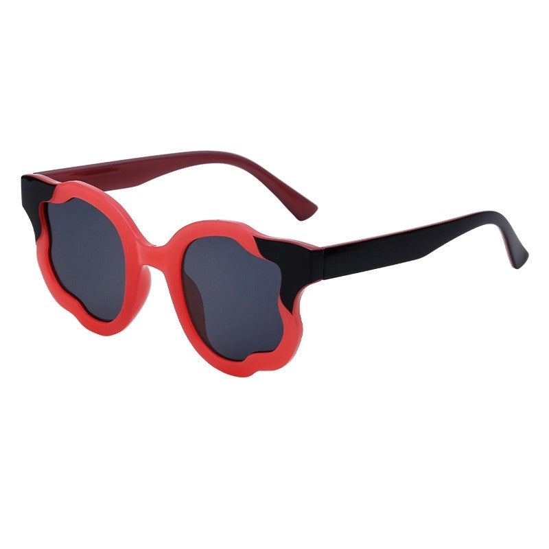 Irregular Full Frame UV400 UV Protection Outdoor Eyewear Sunglasses