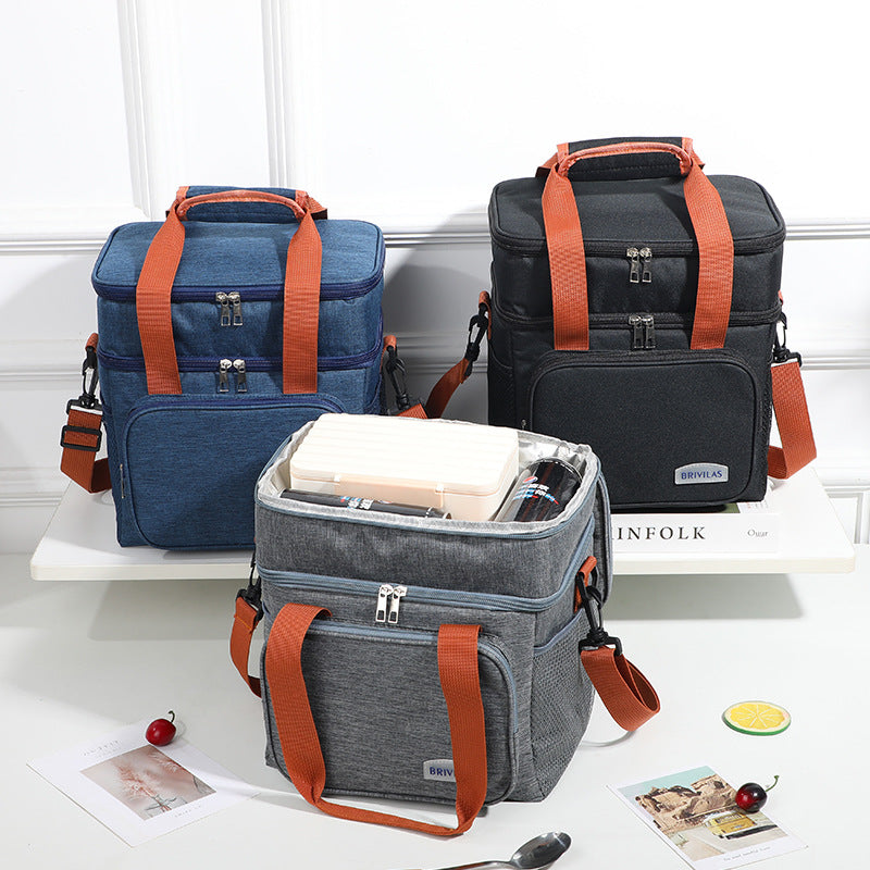 Portable Cooler Crossbody Insulated Lunch Bag
