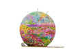 Flatyz Colorful Field of Wildflowers Candle