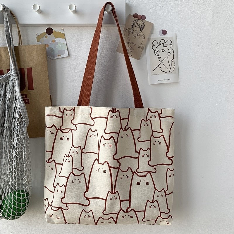 Large Capacity Canvas Shoulder Bag