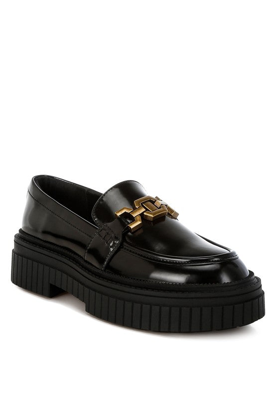 Grosbeak Horsebit Chunky Loafers