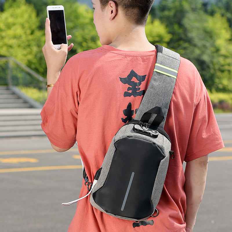 Oxford Cloth Shoulder Bag & Backpack | Zipper Closure, Polyester Lining | Sarah Express