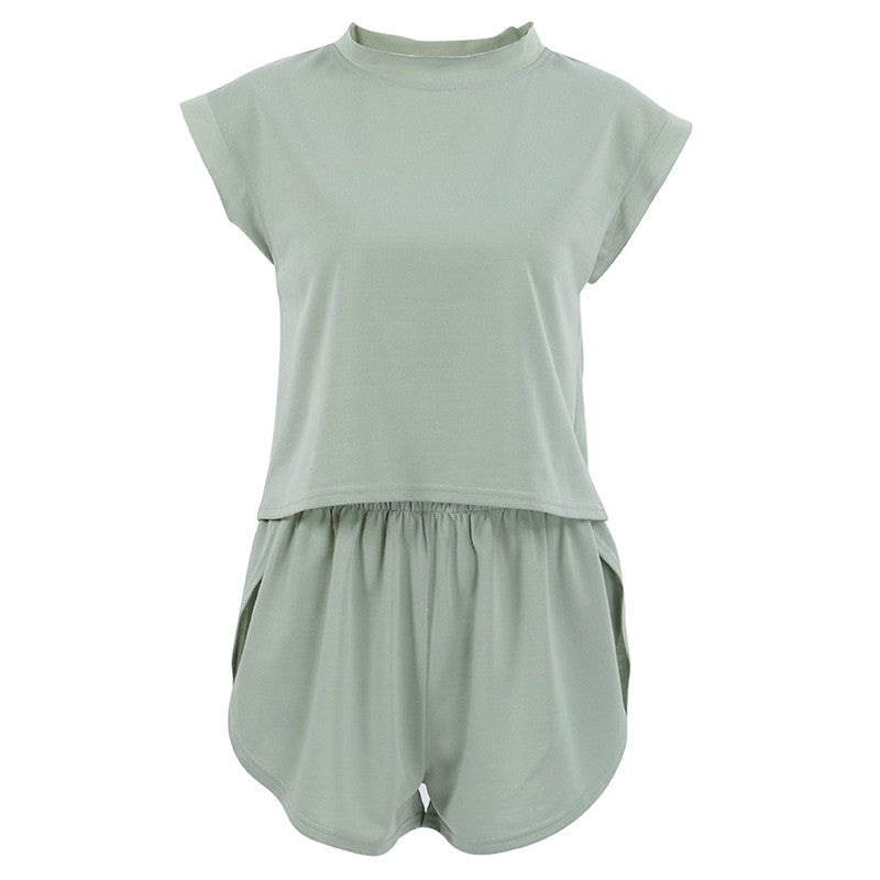 Women's Chic Sleeveless Knit 2-Piece Set for Fashionable Comfort