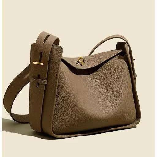 Genuine Leather Crossbody Underarm Bag | Commuter Streetwear Shoulder Bag