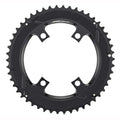 SRAM Road 110mm Asymmetrical Chainring Teeth: 50 Speed: 11 BCD: 110 Bolts: 4 Outer Aluminum Black