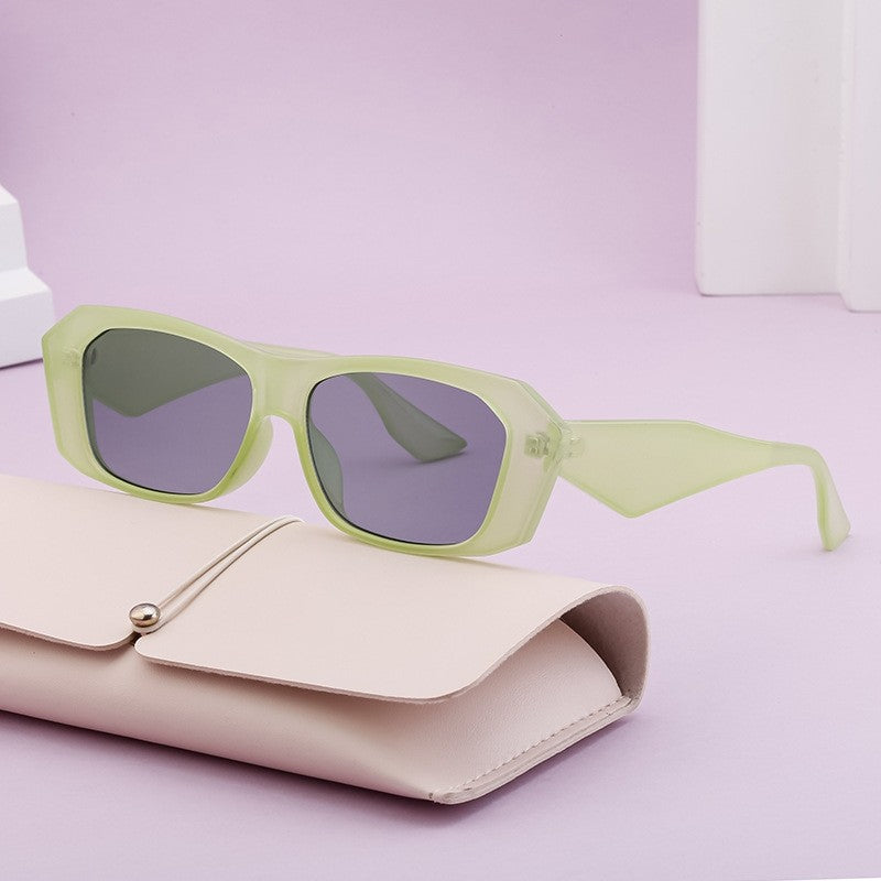 Unisex Fashion Full Square Frame UV400 UV Protection Outdoor Eyewear Sunglasses