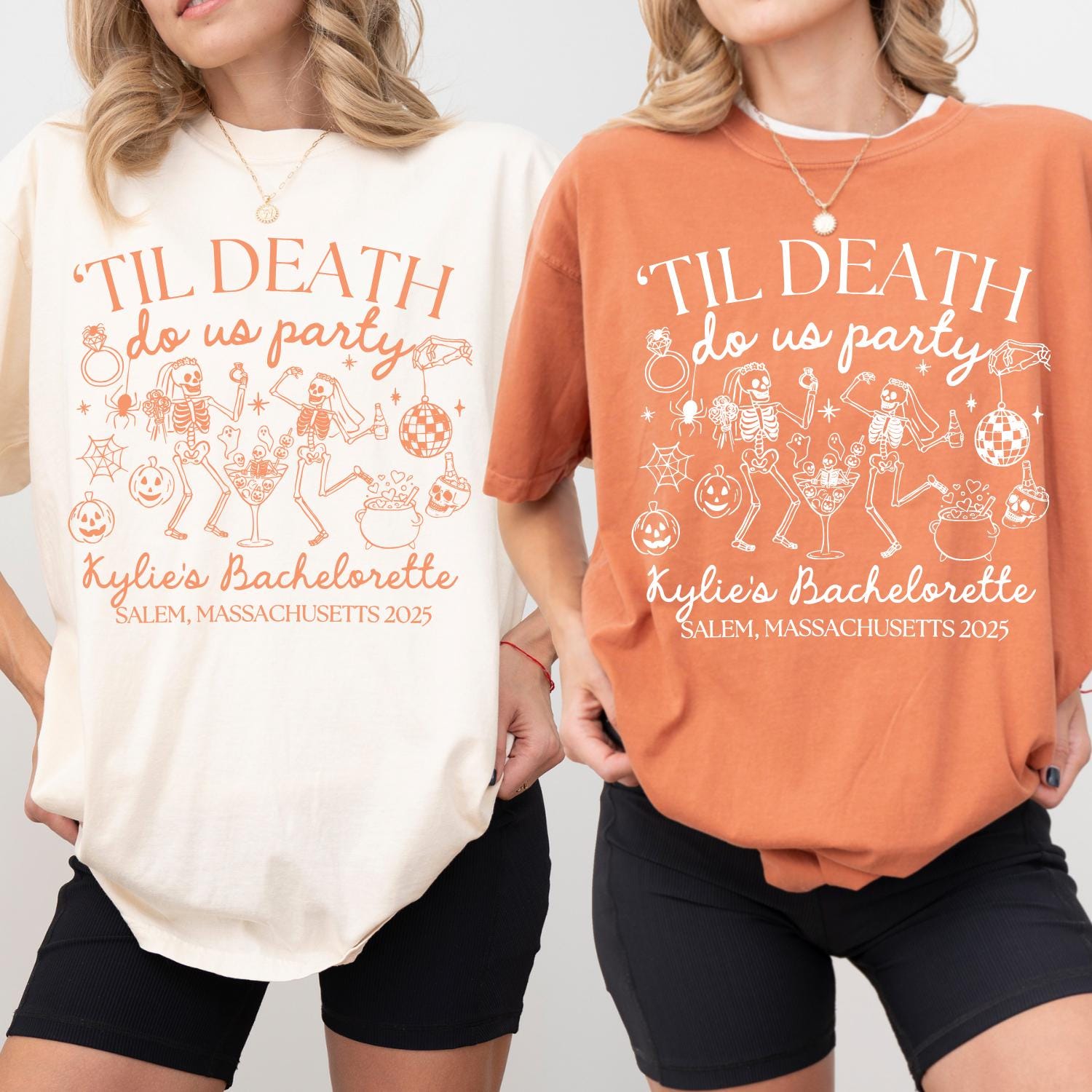 Bride Or Die Shirts, 'Til Death Do Us Party Bachelorette Party Shirts