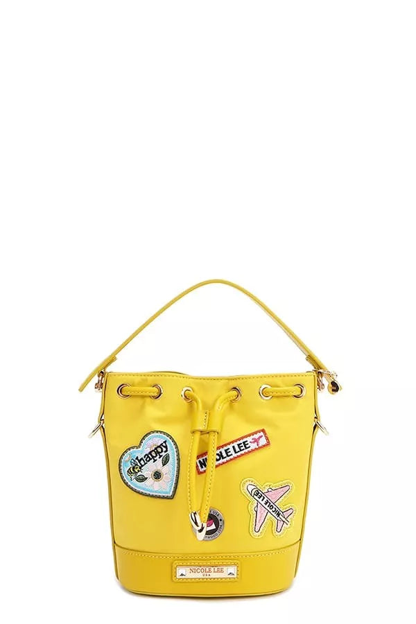 Color Patch Bucket Bag