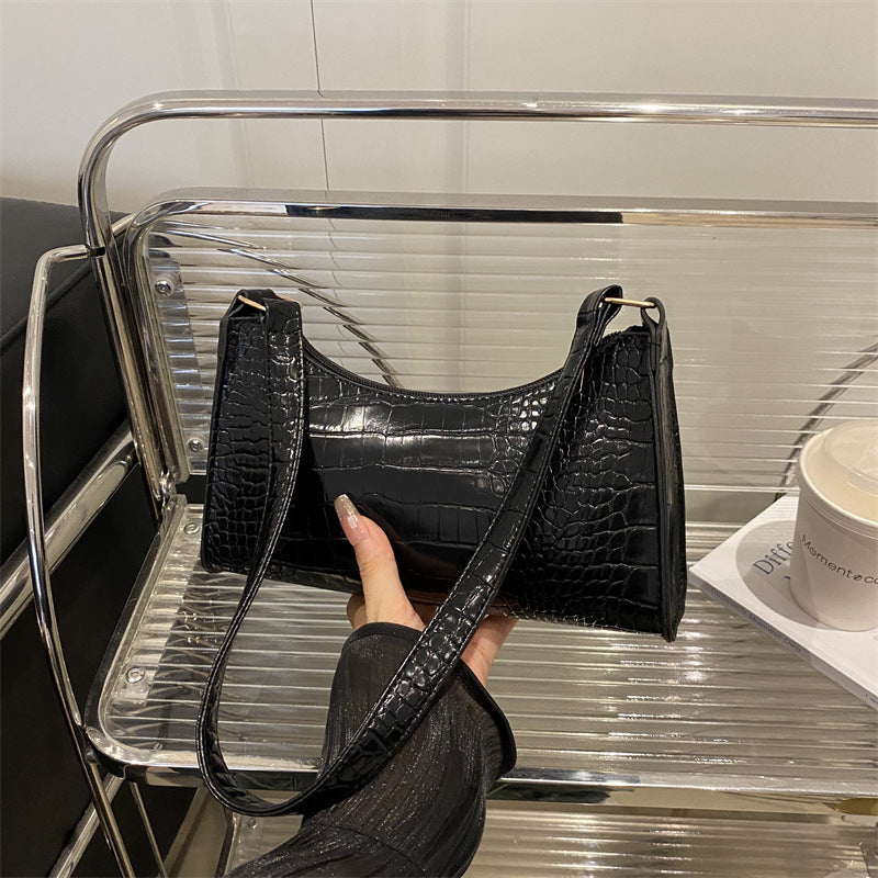 Women's Minimalist Tote Bag & Shoulder Bag | French-Style PU Leather Handbag