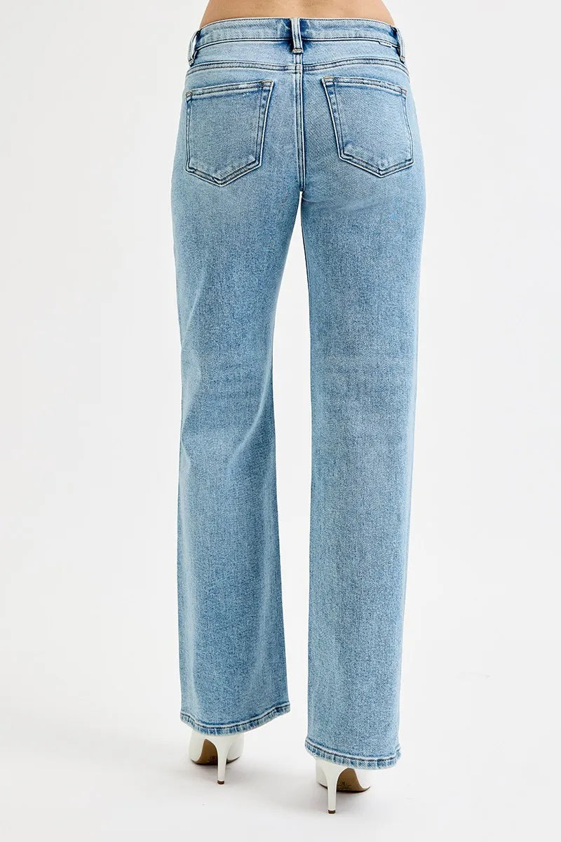 Full Size Low Rise Ankle Boyfriend Distressed Jeans Plus Size