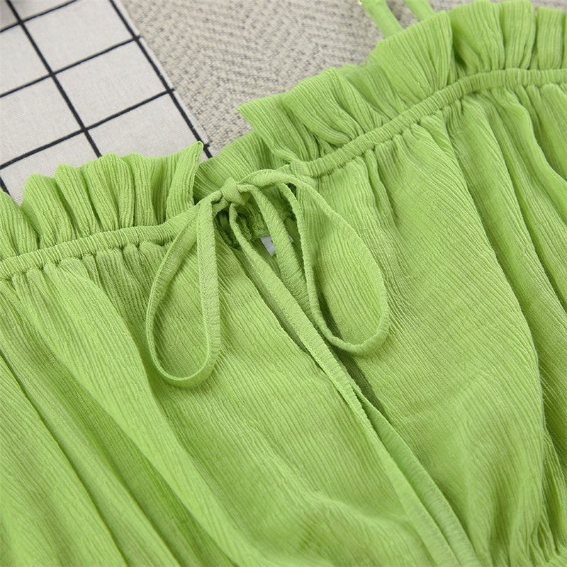 Two-Piece Camisole and Long Pants Pajama Set