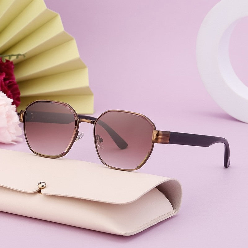 Fashion Square Frame UV400 Sun Protection Outdoor Sunglasses