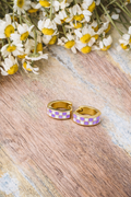 Adorable and Fun Purple and White Checkered Huggies