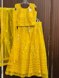 Yellow lehenga Choli set