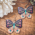 Beautiful Colorful Butterfly Earrings
