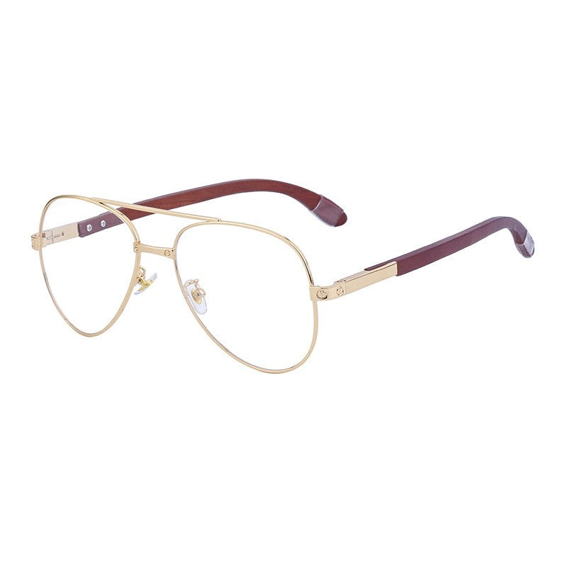 Men's Retro Wooden Leg Toad Sunglasses