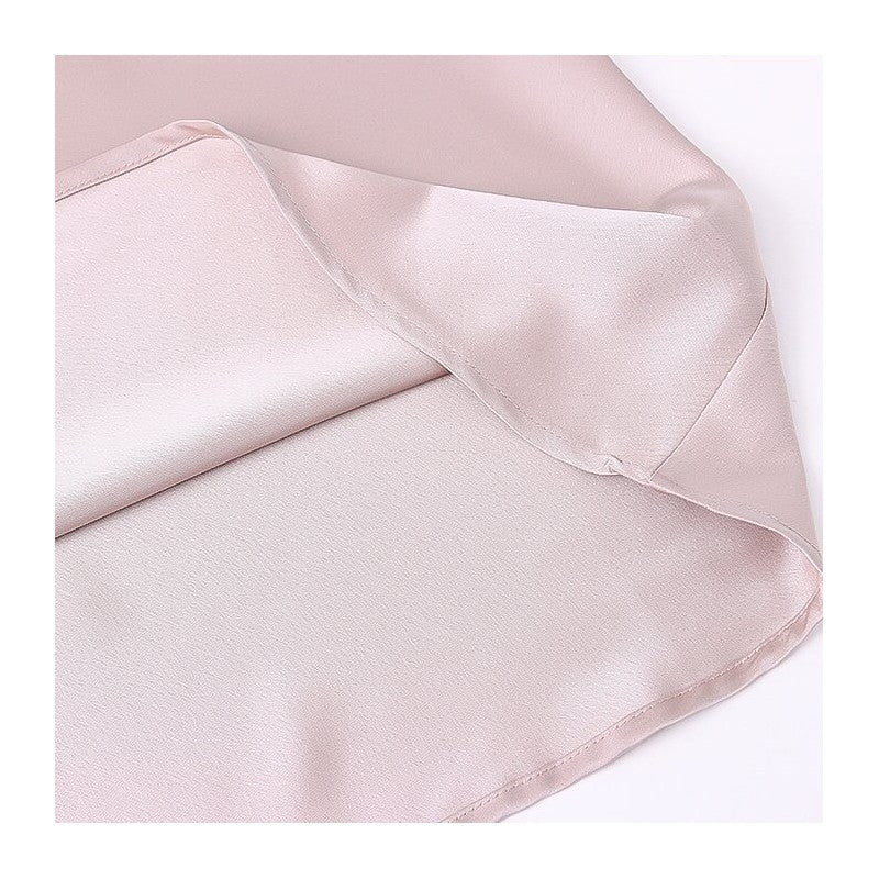 Strappy Satin Slip Dress with a Luxurious Sheen