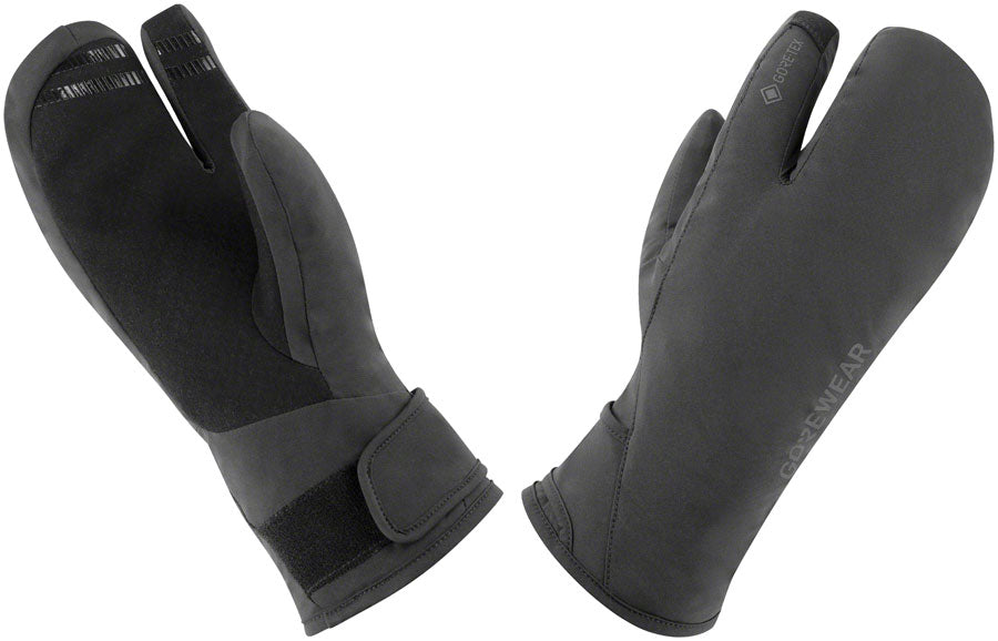 Gorewear Gore-Tex Insulated Trigger Gloves - Black Men's Large