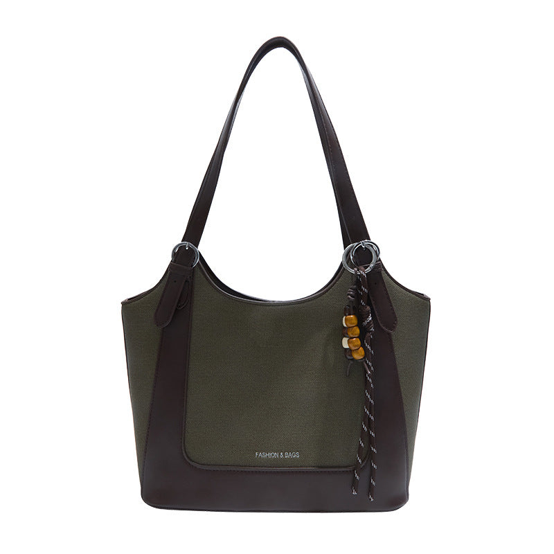 Retro Commuter Tote Shoulder Bag
