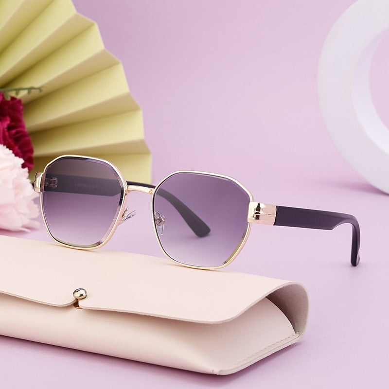 Fashion Square Frame UV400 Sun Protection Outdoor Sunglasses
