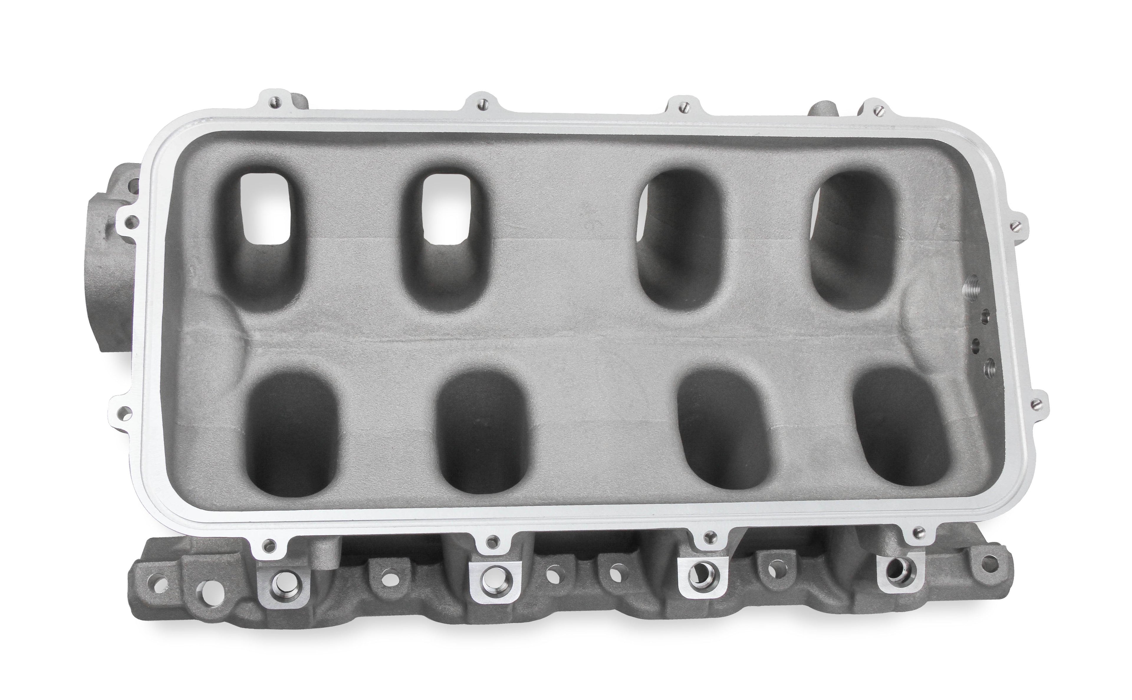 351W Ford Hi-Ram EFI Manifold 105mm LS Throttle Body Flange Top