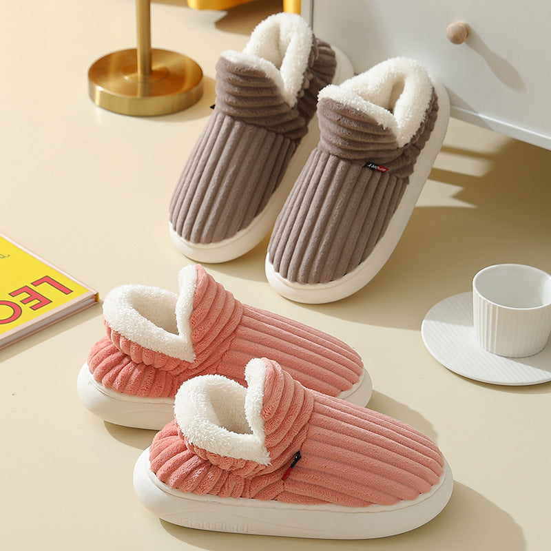 Winter Plush Home Slippers Indoor Outdoor Garden Shoes