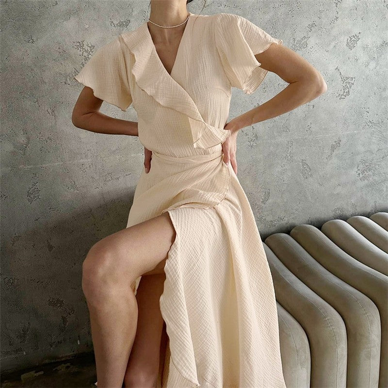 Elegant Lace One-Piece Nightgown for Women