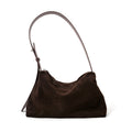 Women's Genuine Leather Tote Bag | High-Gloss Matte Cowhide Shoulder Bag