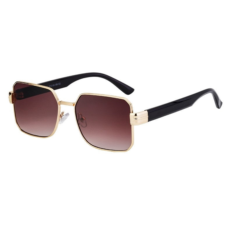 Fashion Square Full Frame UV400 Sun Protection Outdoor Driving Sunglasses