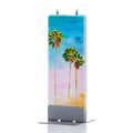 Flatyz Palm Trees in Blue and Pink Sky Candle