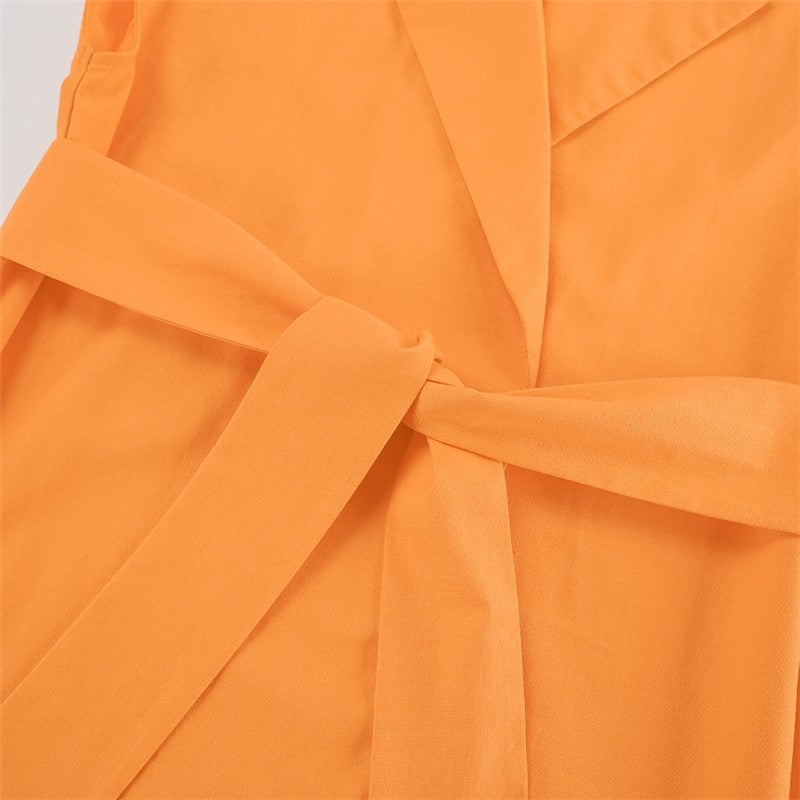 Lounge in Style: Tie-Front Cardigan and Wide-Leg Pants Set