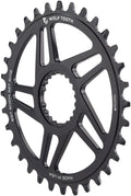 Wolf Tooth Direct Mount Chainring - 32t Shimano DM For Boost Cranks 3mm Offset Drop-Stop ST Requires 12-Speed HG+ Chain BLK