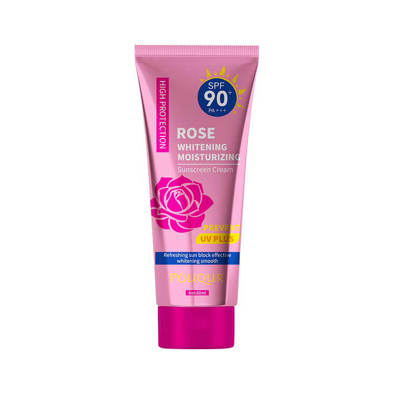 POUQUR ROSE WHITENING Rose Sunscreen Cream In Tube 60ml