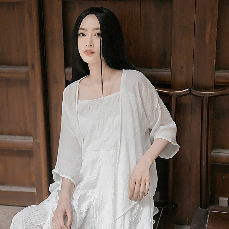 Versatile Bamboo Joint Sun Protection Shirt in Solid Color