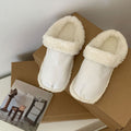 Fleece-Lined Detachable Shoe Covers - Winter Warm Insulated Footwear Protection
