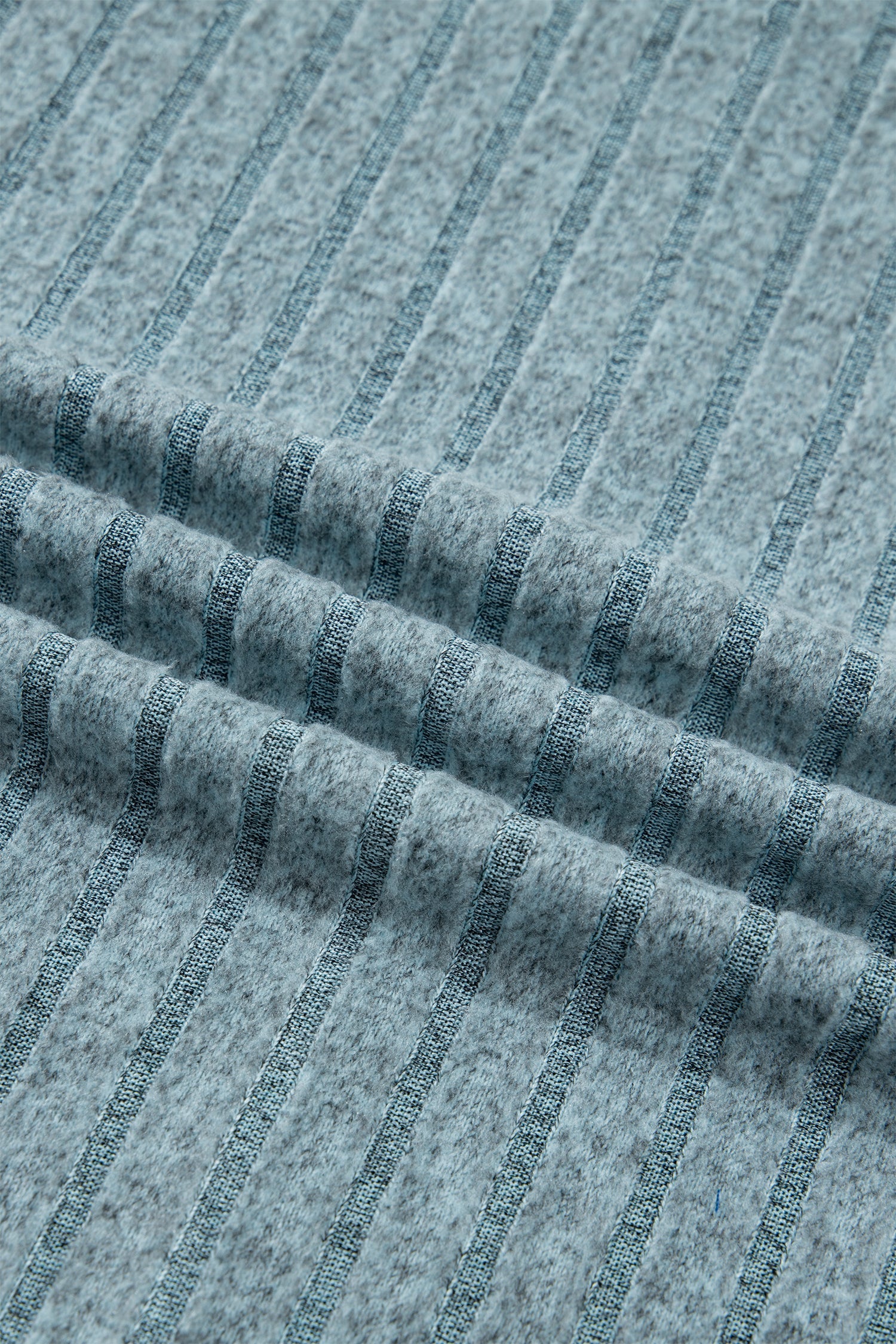 Beau Blue Slim Ribbed Mineral Wash Tank Top