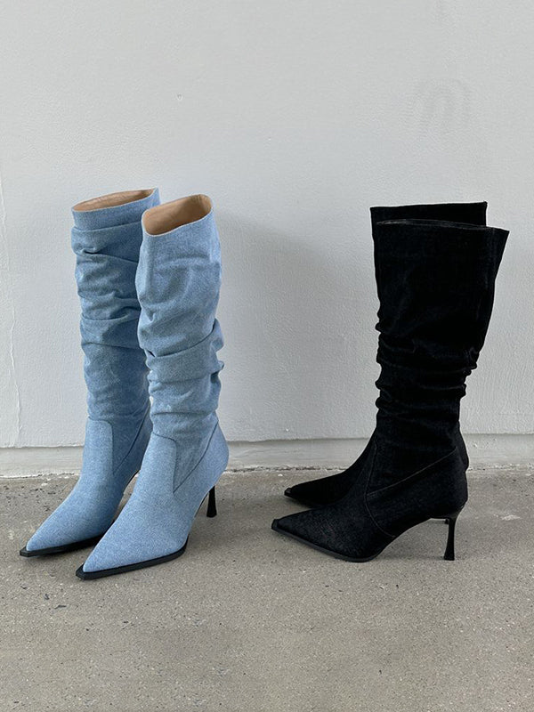 Stilettos Pointed-Toe Boots