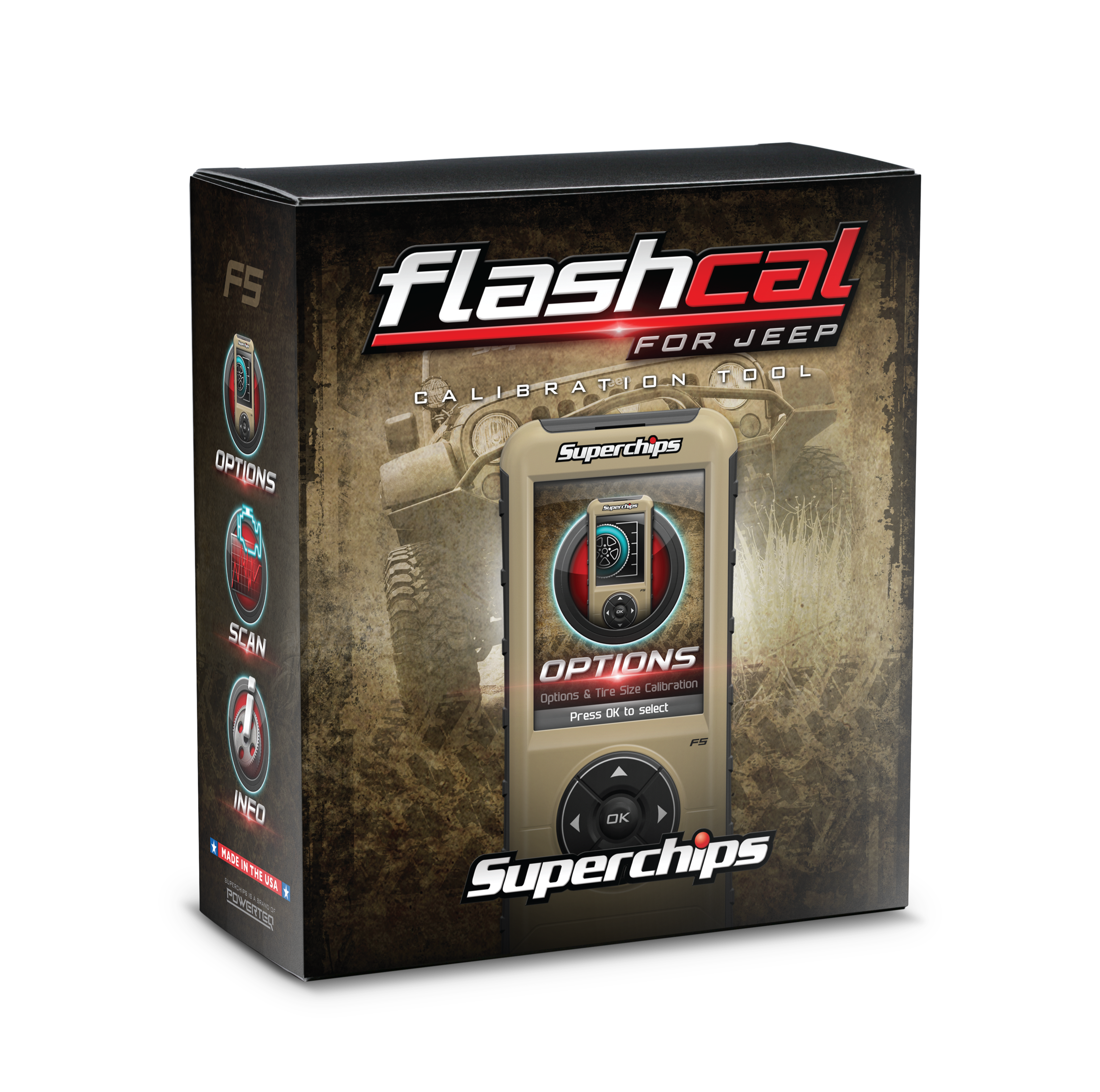 Flashcal F5 for 2018-2024 Jeep Wrangler JL