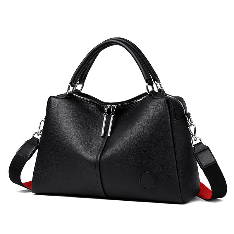 Genuine Leather Tote Bag for Women – Spacious Everyday Shoulder Bag
