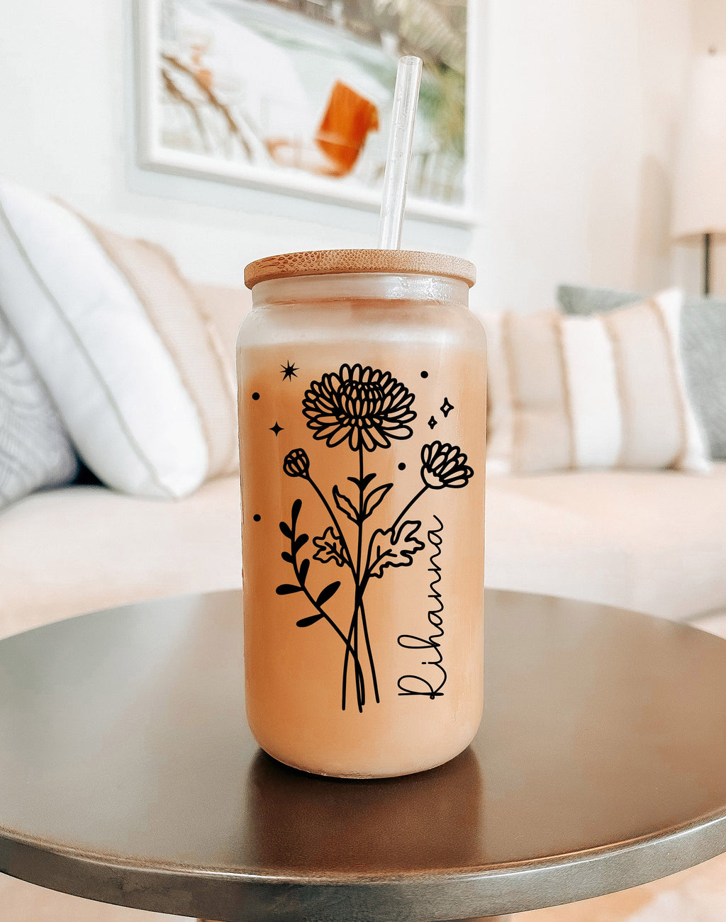 Birth Flower Gift Cups