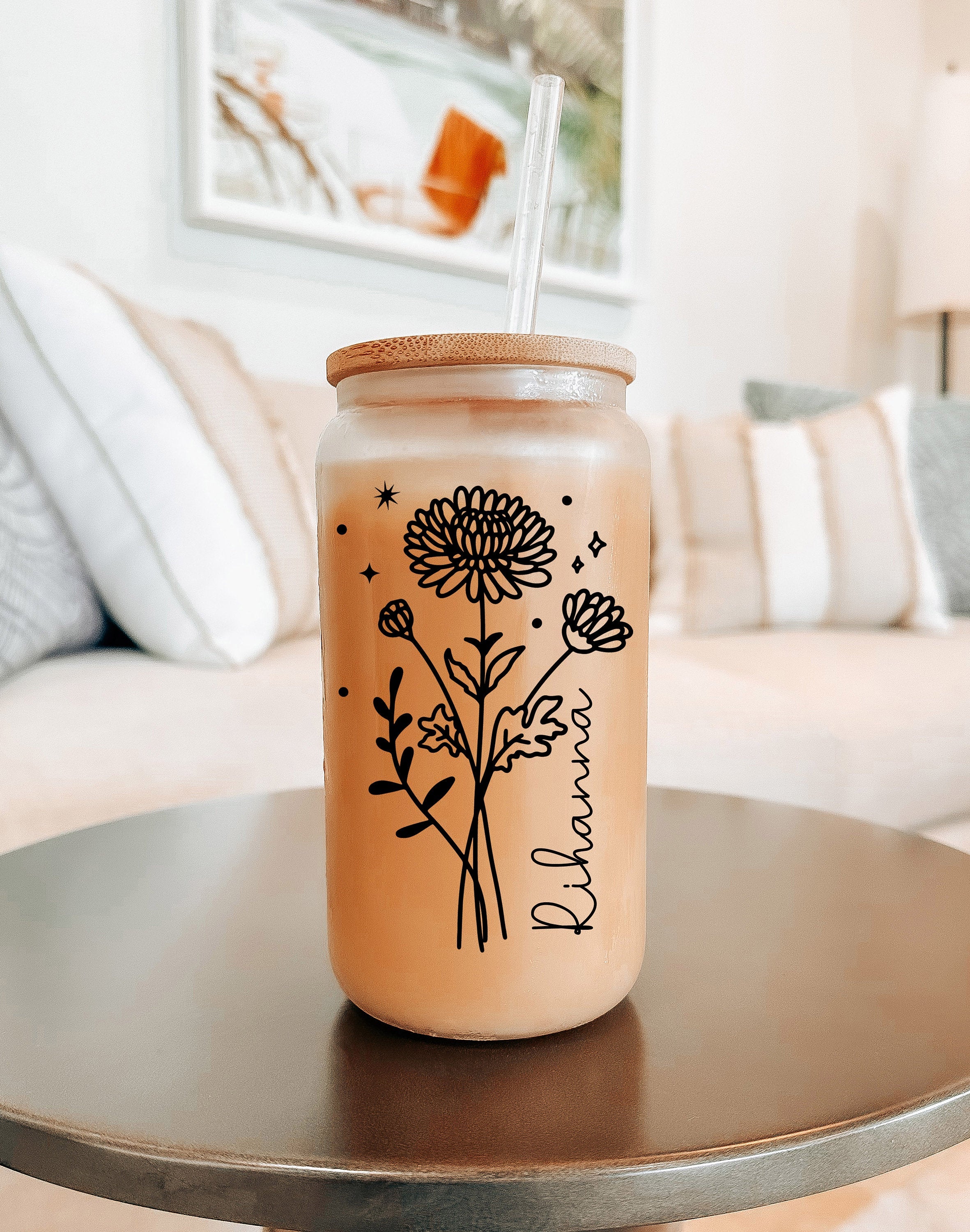 Birth Flower Gift Cups
