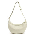 High-Capacity Nylon Shoulder Bag – Urban Minimalist Dumpling Bag for Women