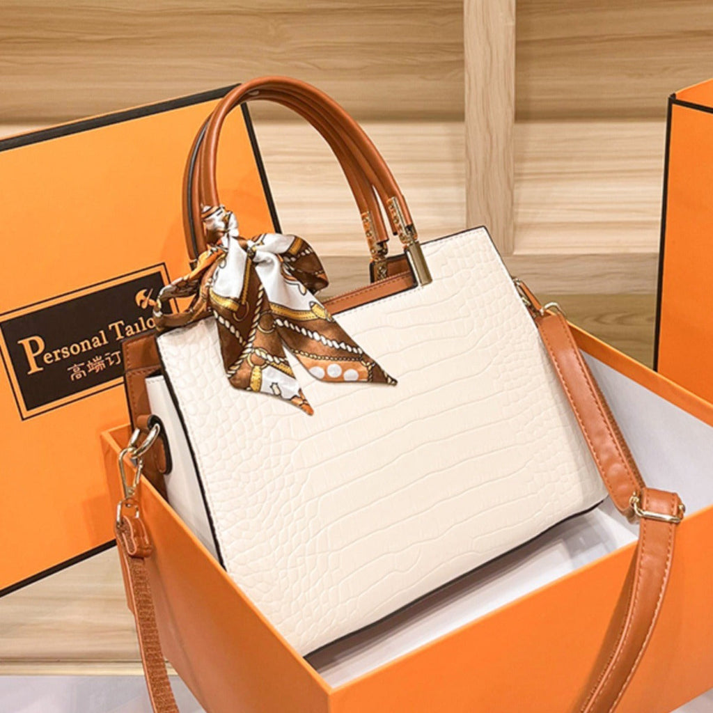 Large Stylish Crossbody Bag for Women - Spacious PU Leather Shoulder Bag with Multiple Compartments