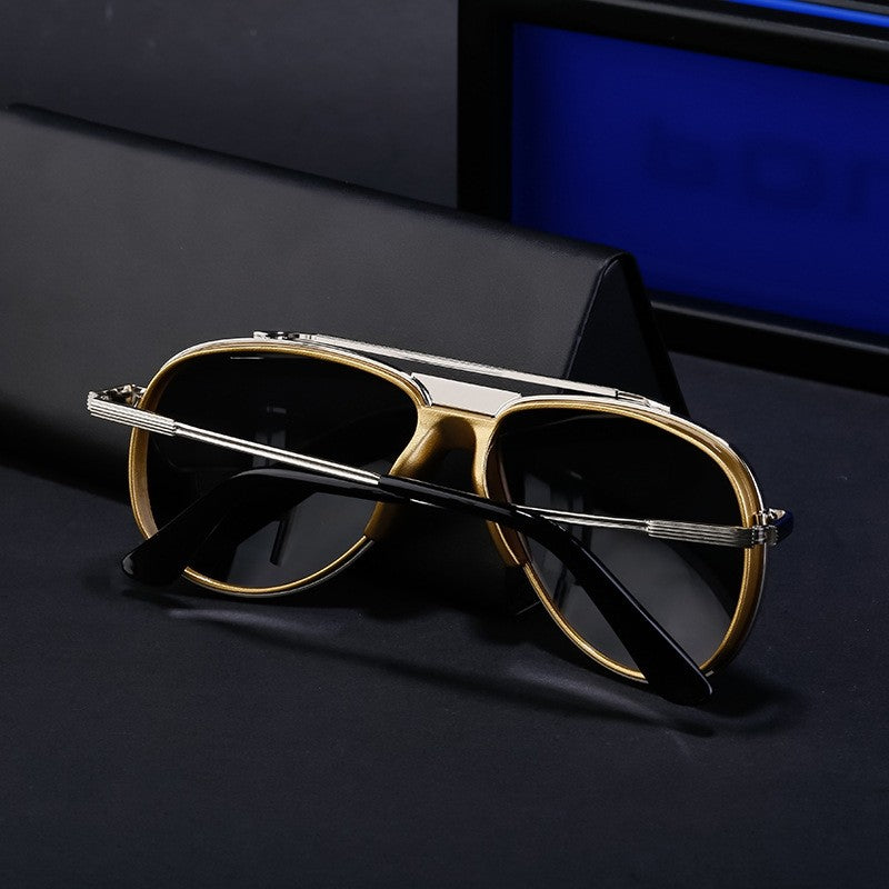 Fashion Full Frame Aviator UV400 UV Protection Outdoor Sunglasses