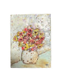 Trish McFerran Spring Flowers Encaustic Art