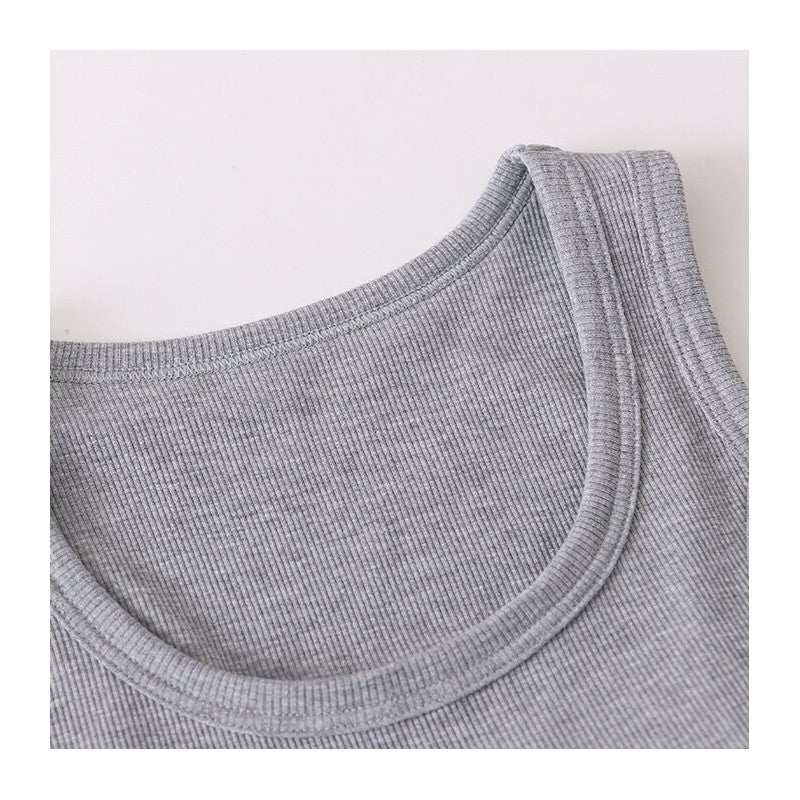Fishbone Arc Hem Halter Top
