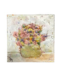 Trish McFerran Flowers in Crock Encaustic Art