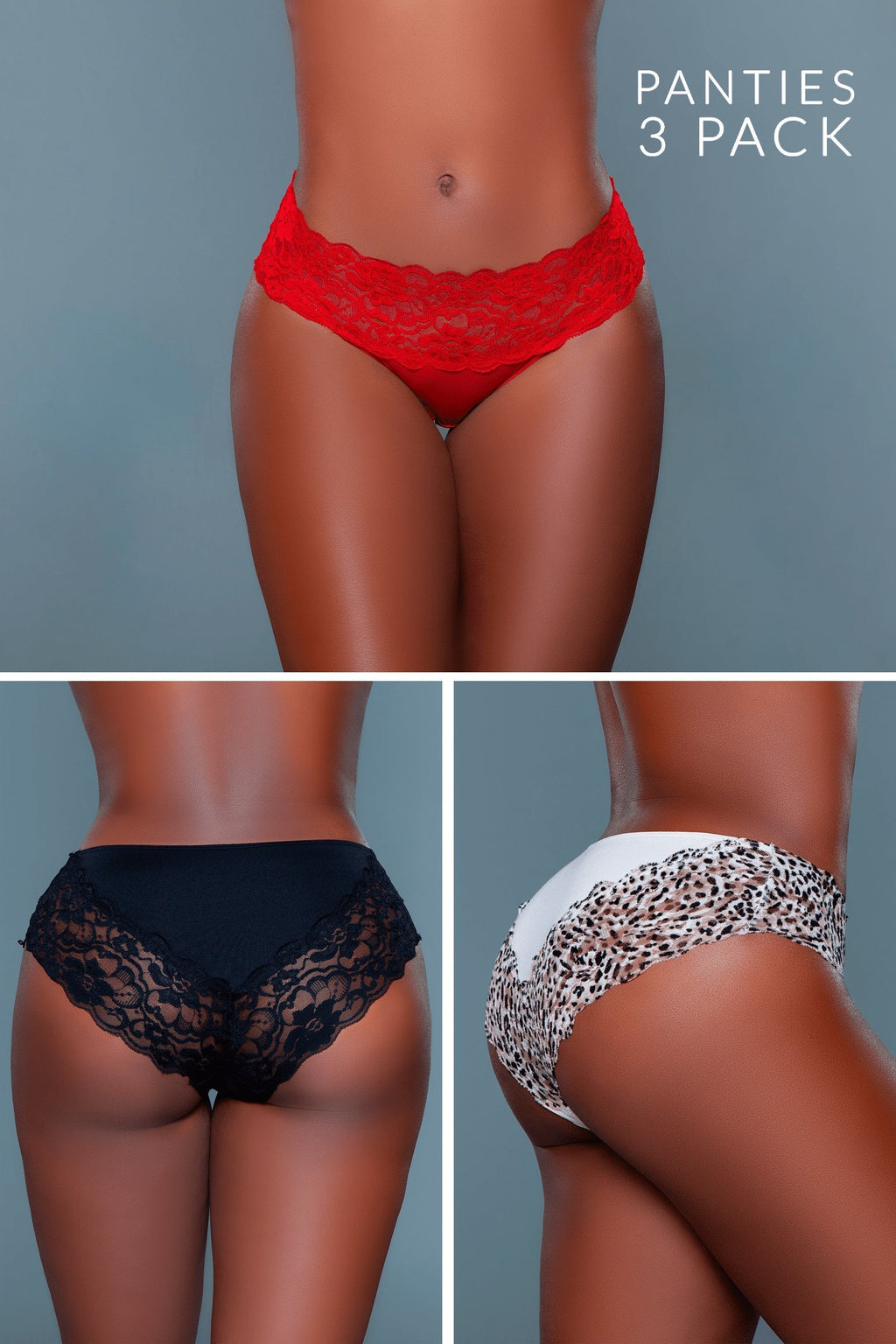 22103PK Arlo Bikini Panty 3 Pack