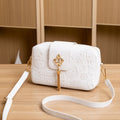Women's Crossbody Phone Bag - Korean Style Embossed PU Leather Shoulder Bag