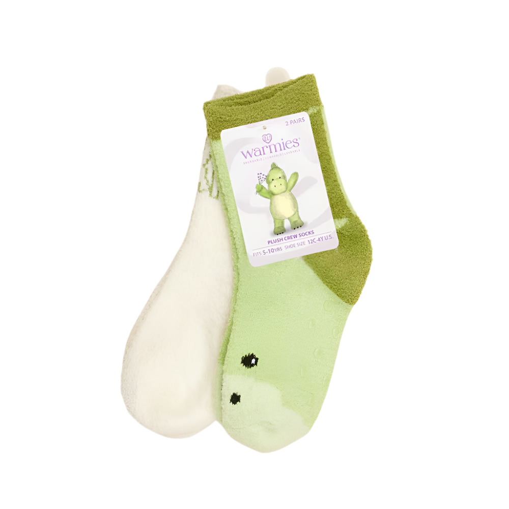 Warmies Dinosaur Crew Socks